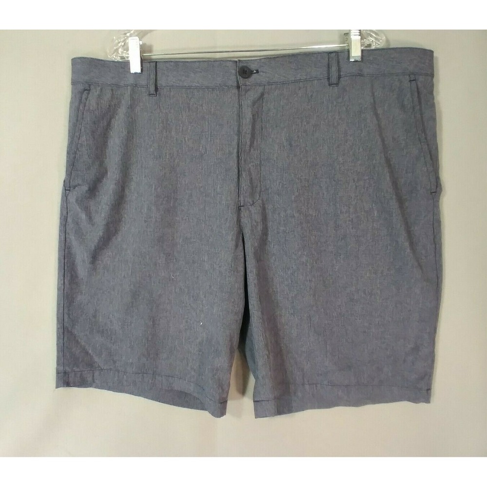 Izod golf shorts mens 42 x 9 Blue polyester spandex Flex stretch Dri-Fit